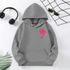 Kinder Hoodies Lose Bedruckte Kapuzen Sport Shirt Modisches Sport Shirt