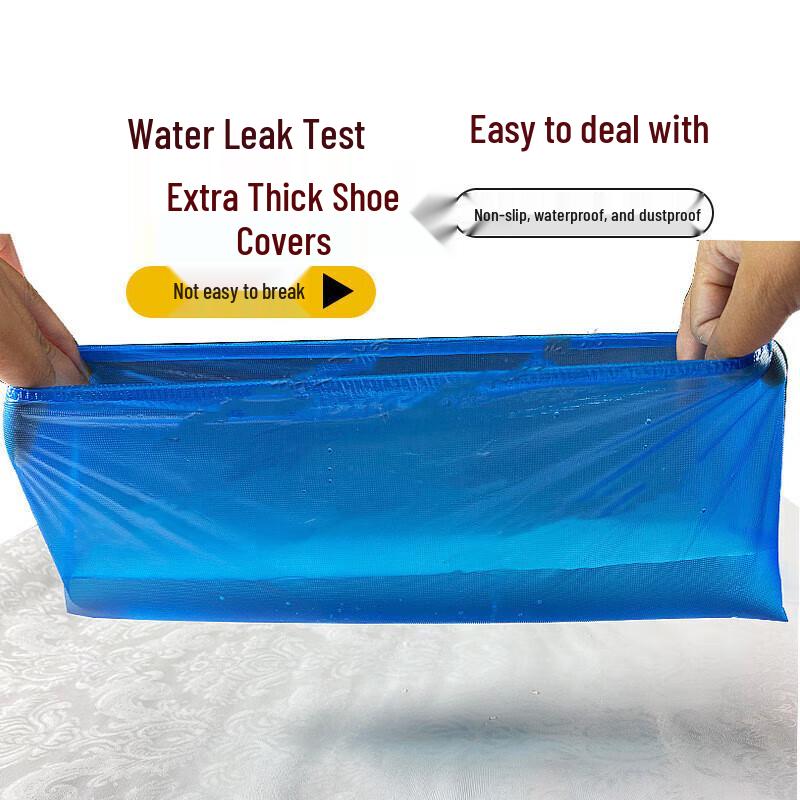 Disposable CPE Rain Shoe Covers