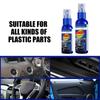 Polerka do plastiku samochodowego Przywracająca czerń Odnów Napraw Hydrofobowa Polerka do karoserii Samochodowy Ceramiczny Szybki Spray do powłoki Auto Detailing