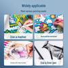 A4 Sketchbook for Kids & Adults: 8K Sketch Paper & Marker Pen Friendly, Flip-Up Drawing Book.