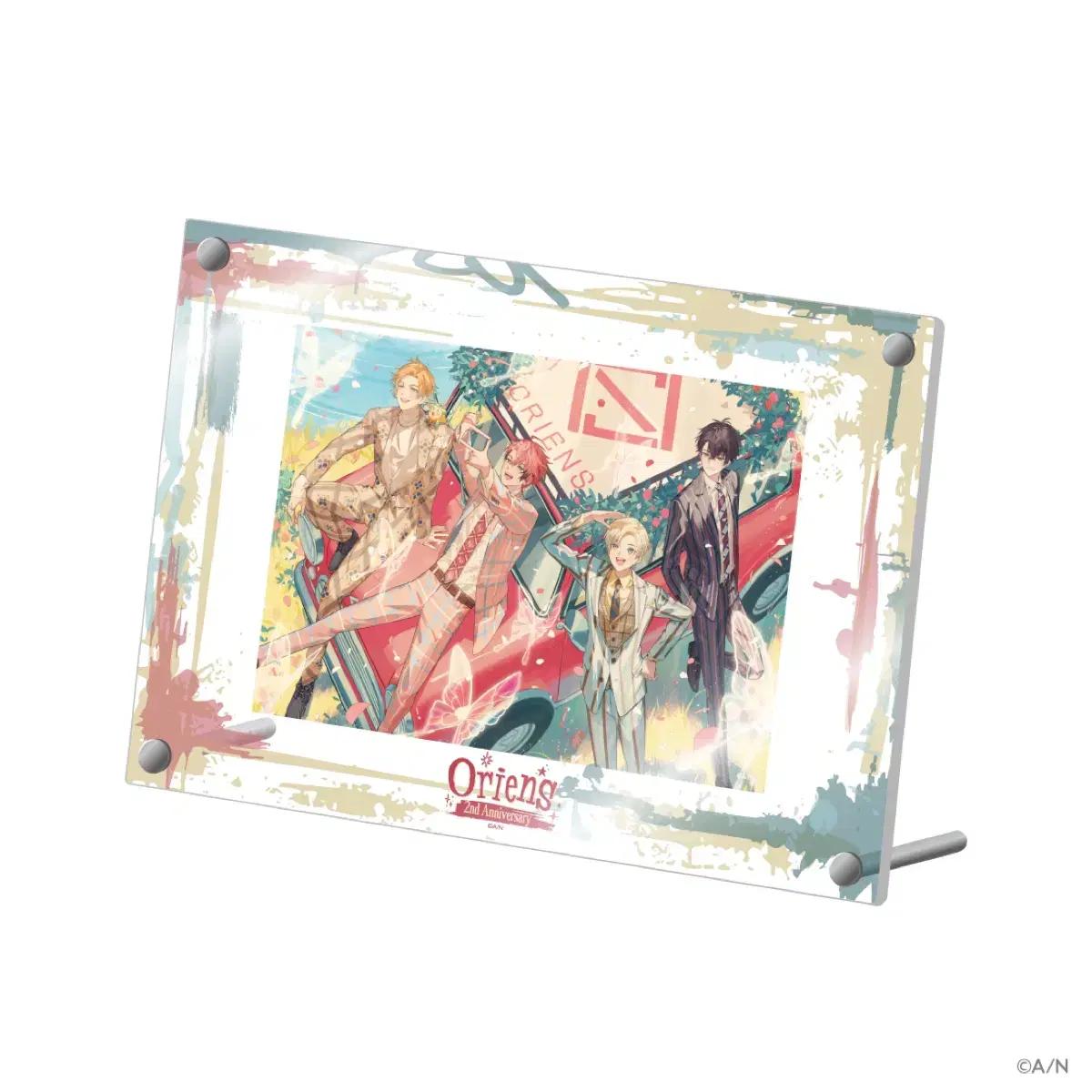 

Акриловая рамка к 2-й годовщине Niji Sanji Oriens