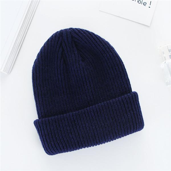 New Men Women Fashion Knit Baggy Beanie Oversize Winter Hat Ski Winter Knitted Cap Woman Solid Color Hip Hop Boys Girls