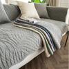 Y Simple Pure Cotton Washed Sofa Cushion Fabric Seat Cushion Non-Slip Full Cover Sofa Towel Sofa Cover  Direct Sales