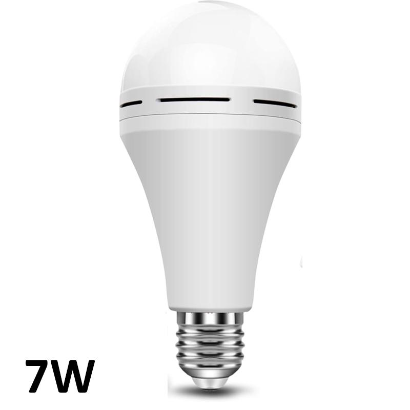 

LED Rechargeable Light Bulb 7w 9w 12w 15w 85-265V Emergency Bulb for Home Power Failure Camping Tent Porch Garden Lamp