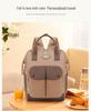 Stylish Lightweight Mummy Backpack: High-Capacity Baby Bag for Easy Outings