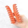 Solid Color Claw Large Frosted Hair Claws Korean Fashion Hair Clips for Women Girls Barrette Bath Hairpins Hair Accessories Gift