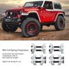 4pcs Mini Coil Spring Compressor, 2-Way Adjustable Spring Spacer, Durable and Stable Carbon Steel Shock Adjustment Tool