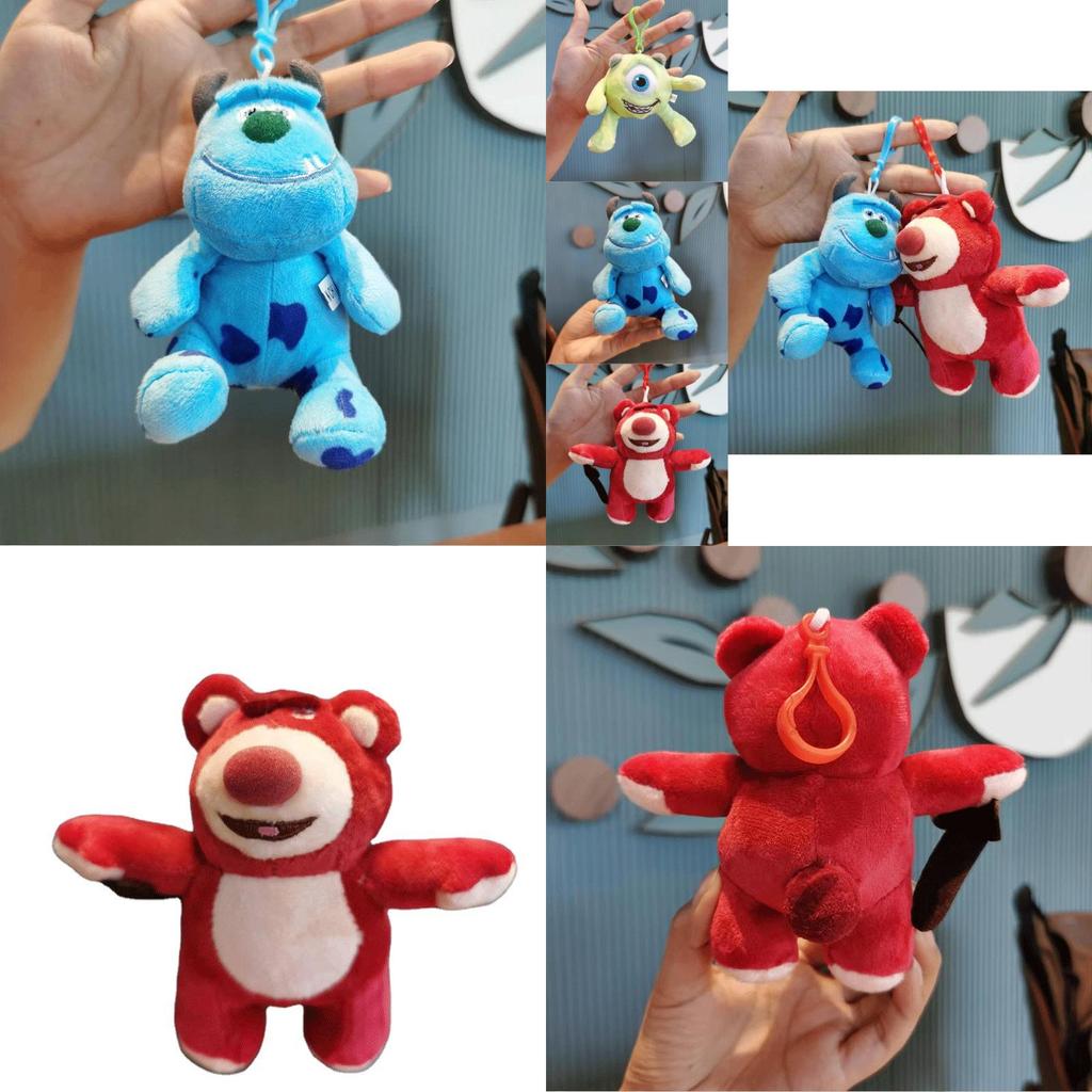 Adorable Cartoon Sulley Keychain Plush Toy Perfect For Kids And Collectors 15cm