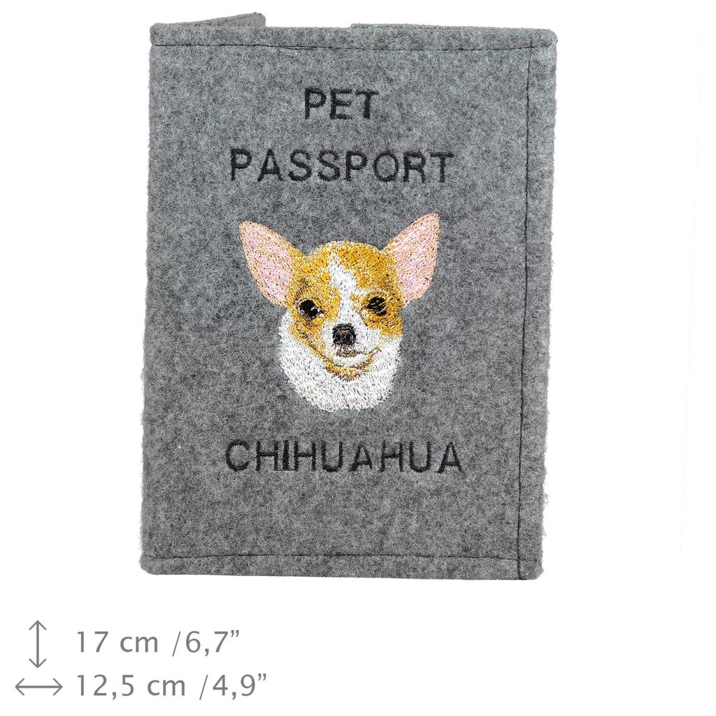 Chihuahua Short-haired, Chihuahua Smooth – Dog Passport Case, Document Case | Art-Dog