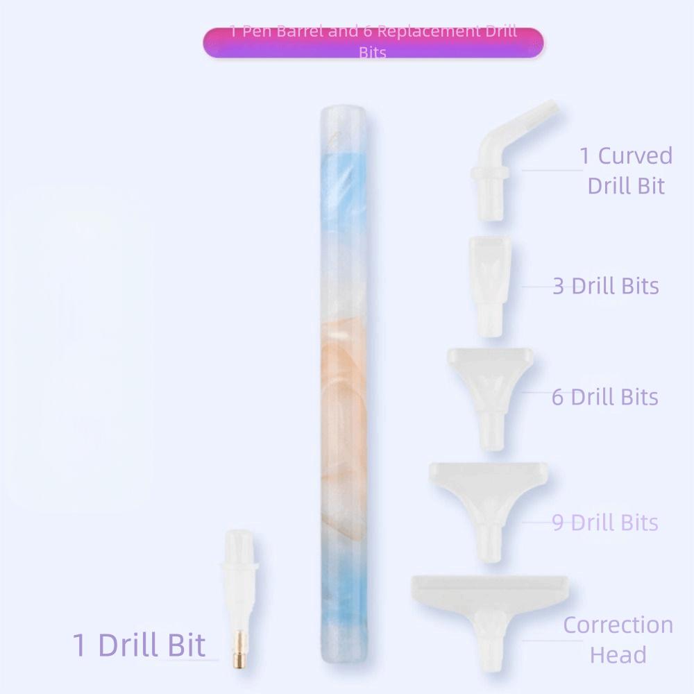 DIY Craft 5D Diamond Painting Pen Replacement Pen Heads Nail Art Pen Point Drill Pens  for Nail Art
