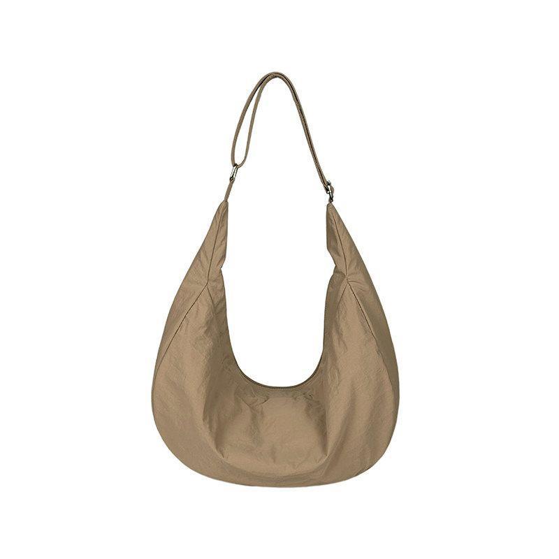 Borsa a tracolla leggera di grande capacità in stile minimalista, adatta sia per uomini che per donne, Borsa tote