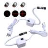 1Pcs Red Night Lamp Eu/Us Plug Laser Infrared Sewing Machine Position Light Magnetic Mounted For Factory Drills Lathes