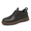 Fashion New Trendy Casual Leather Shoes Classic Men Lace Up Oxford Shoe Outdoor Jogging Shoes Office Male Formal Dress Footwear Sneakers