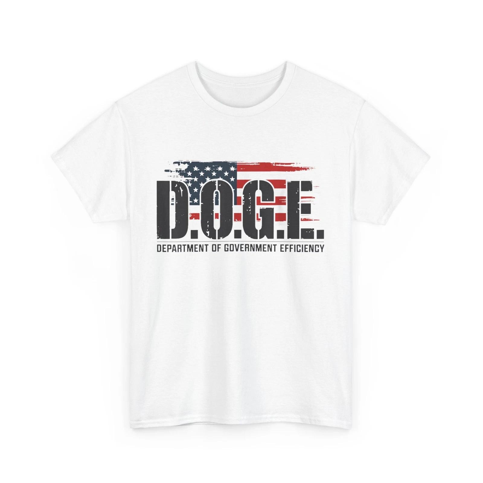 D.O.G.E DOGE Department Of Government Efficiency T shirt L