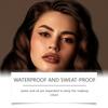 Zephoco Long-Lasting Eyebrow Tint Gel Waterproof Sweat-Proof Smudge-Proof Natural Brow Color 3 Shades for Defined Arch Shape
