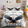 Soar On Wings Like Eagles Bedding Duvet Cover Set Duvet Cover Pillowcases  (1*Duvet Cover 2*Pillowcases, Without Duvet Insert)