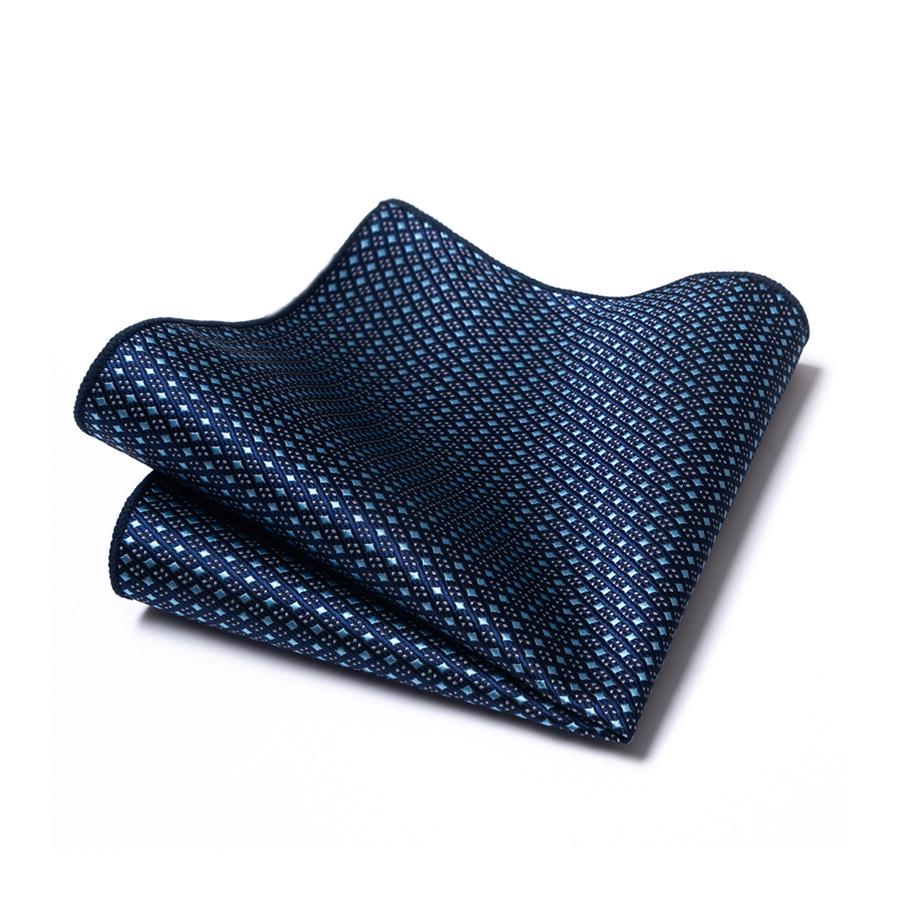 Men's Silk 1200-Needle High-Density Pocket Square