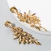 Fashionable Earrings with Shiny Long-winged Earrings That Exude An Exaggerated Party Vibe and Eye-catching Pendant-style Earrings