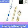 Gold pointer For Casio Marlin MDV-106 watch Green Luminous Watch Movement hour Modified MDV106 watch dial minute second hands