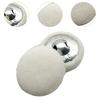 10x Fabric Cloth Covered Buttons 20mm for Jackets Bags Embellishments Coats