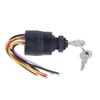 Ignition Key Switch 6 Wire Boat Base Push to Choke Starter for OUTBOARD MOTORS 1994