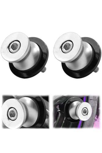 

Универсальный крюк для задней стойки автомобиля Honda Suzuki, крюк для задней стойки M8, болт 8 мм, левый и правый, набор из 2 болтов M8 (Серебряный)