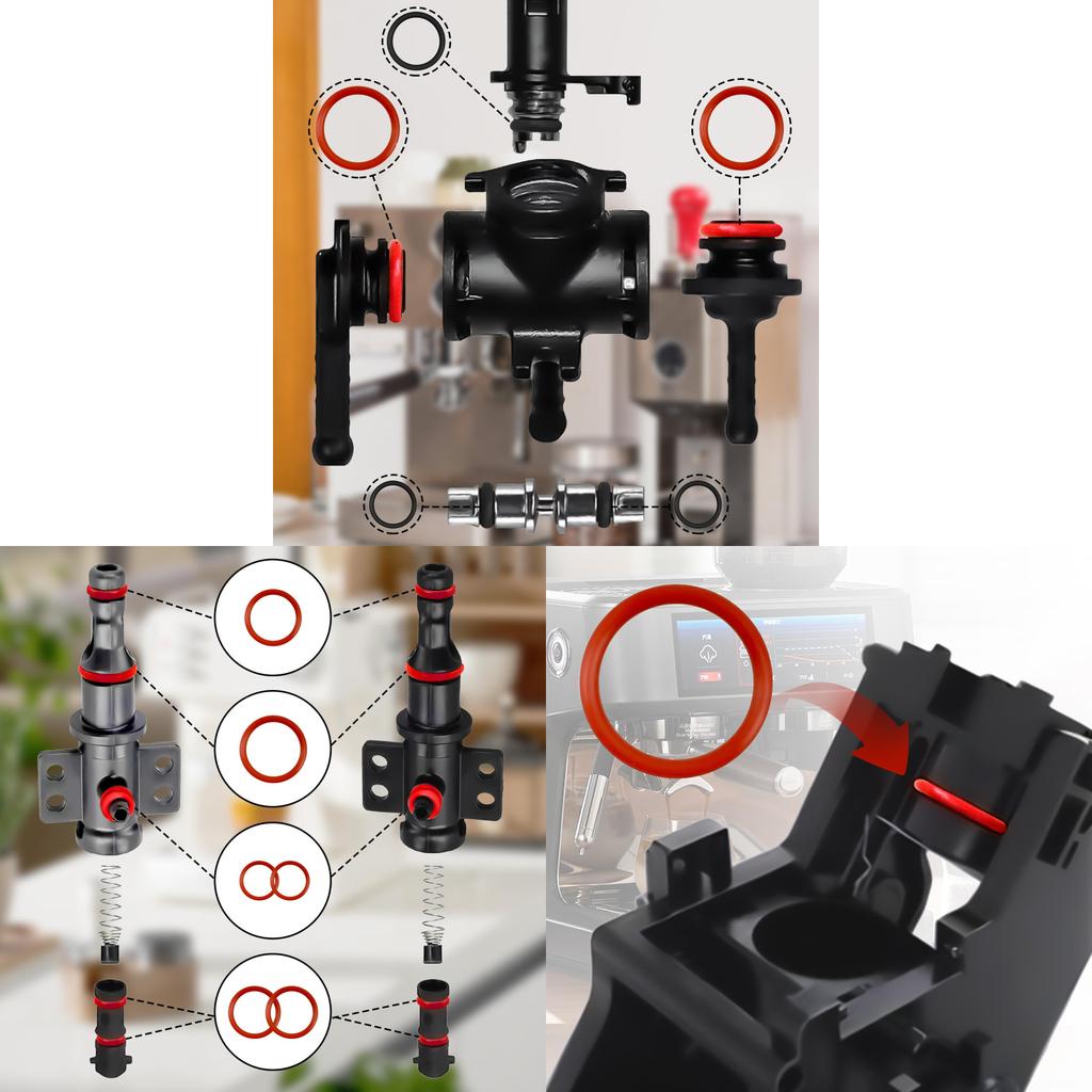 Saeco Kaffeemaschine Wassertank Dichtungsring Für Gaggia Silikon O-Ring Dichtungsset