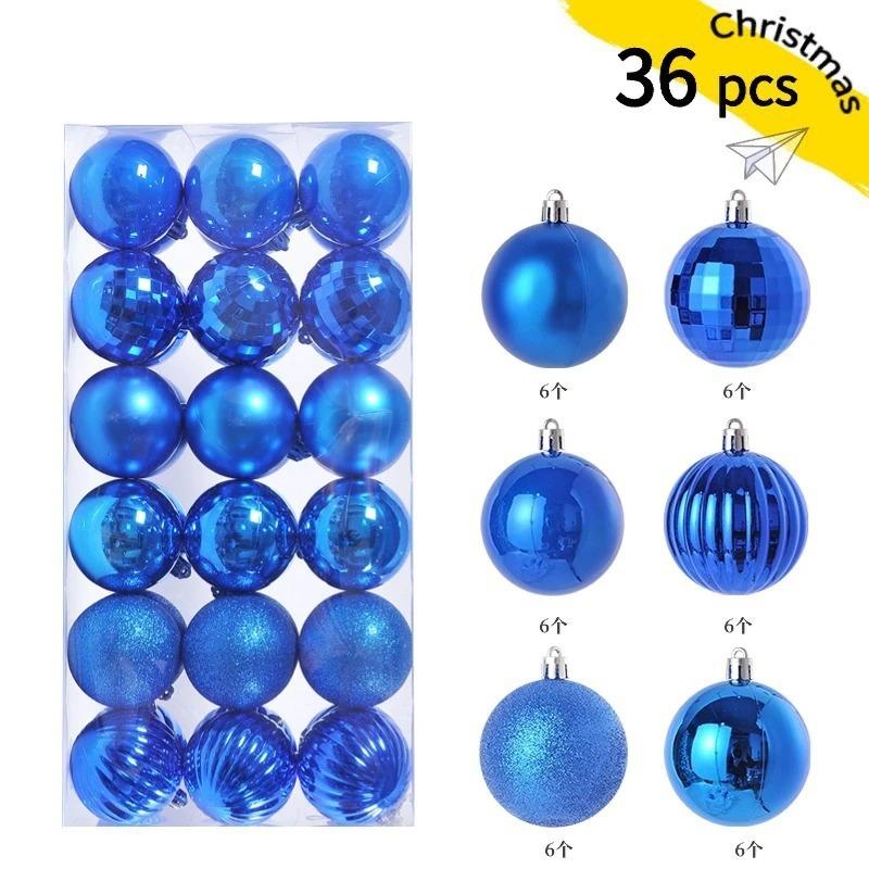 24/36Pcs 3/4cm Christmas Balls Decoration Christmas Tree Ornaments Xmas Hanging Pendants Home Party Navidad Decor New Year Gifts
