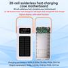18*18611 Power Bank Cases Battery Holder 11.1W Dual USB DIY Shell Fast Charger 18611 Battery Case Solar Storage Boxes