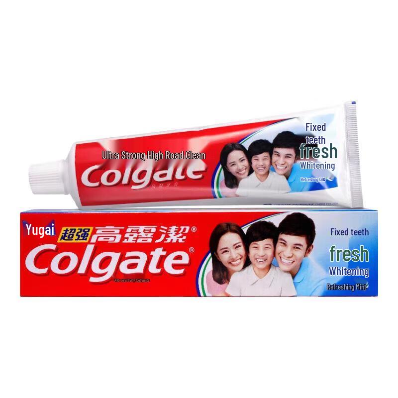 Colgate Ultra Strong Fresh Toothpaste for Gum Health, 140g X 9 Pack