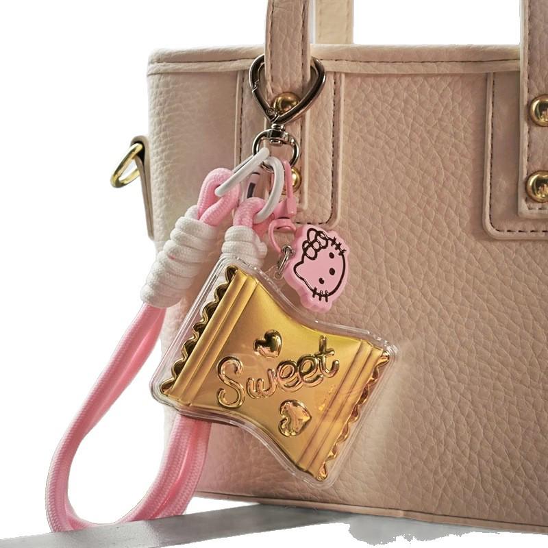 Cute Candy Keychain Bracelet: 20mg Charm Gift for Girlfriend, Souvenir Mobile Phone Lanyard