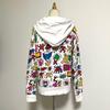 [USED] BIGBANG×Keith Haring Zip-up Hoodie M Colorful