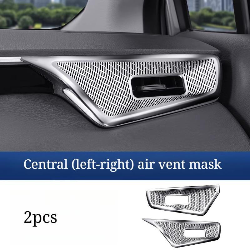 Car Upgrade For Toyota Frontlander Corolla Cross Dashboard AC Vent Covers Center Console Air Outlet Cap Anti-clog Accessories
