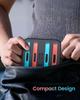 For TRANSNOVO Switch 2 Charging Stand for Nintendo Switch Fast Charger with Adjustable Slim Controller Holds 4 Game Features 9 RGB LED for Home and