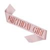 Cross-border Crown Headpiece & Etiquette Sash Set for Birthday & Party Photo Props