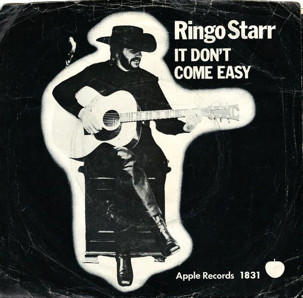 

7inch Record RINGO STARR - It Don t Come Easy 1831 Apple Records 1971 US Rock Used