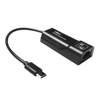 100/1000Mbit/s USB Typ-C auf RJ45 Netzwerkadapter Unterstützt Gigabit und Fast Ethernet für Stabile Verbindung