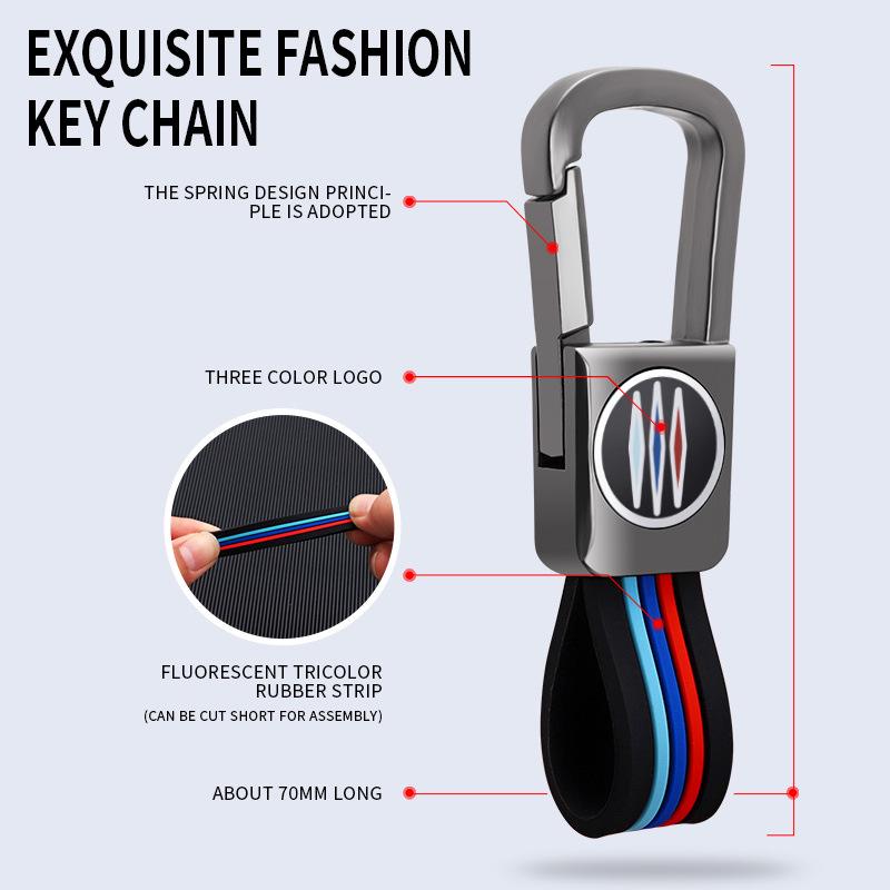 Mercedes-Benz Key Case for E-Class, C260L, C200L, A200L, E260, and GLC Luxury Models