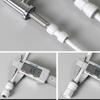 10 STÜCKE Auslaufsicheres Wasserhahn Schnellanschluss-Set Universelles Wasserfilter-Adapterset Einfache Installation für Wasserreiniger