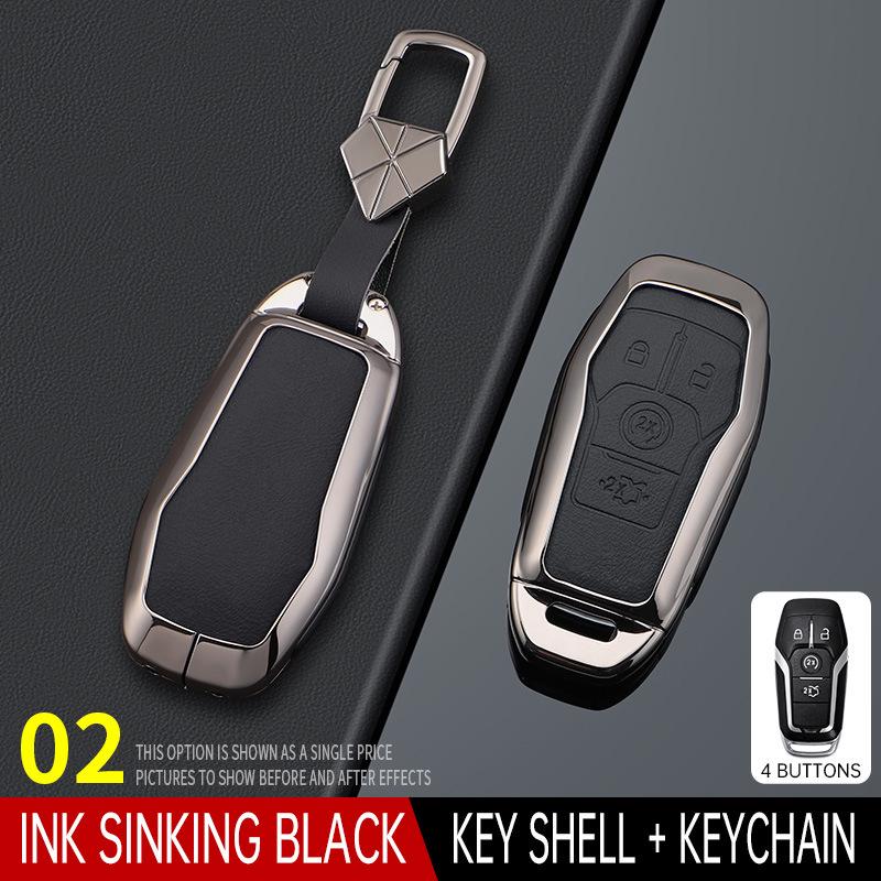 Key Cover Shell for 2015-2018 Ford Taurus, Mustang, Raptor, F150, Explorer