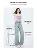 Herbst 2025 Damen Strass Skinny Jeans - Hotfix Design, Gerades Bein, Nische Weitbeinige Passform