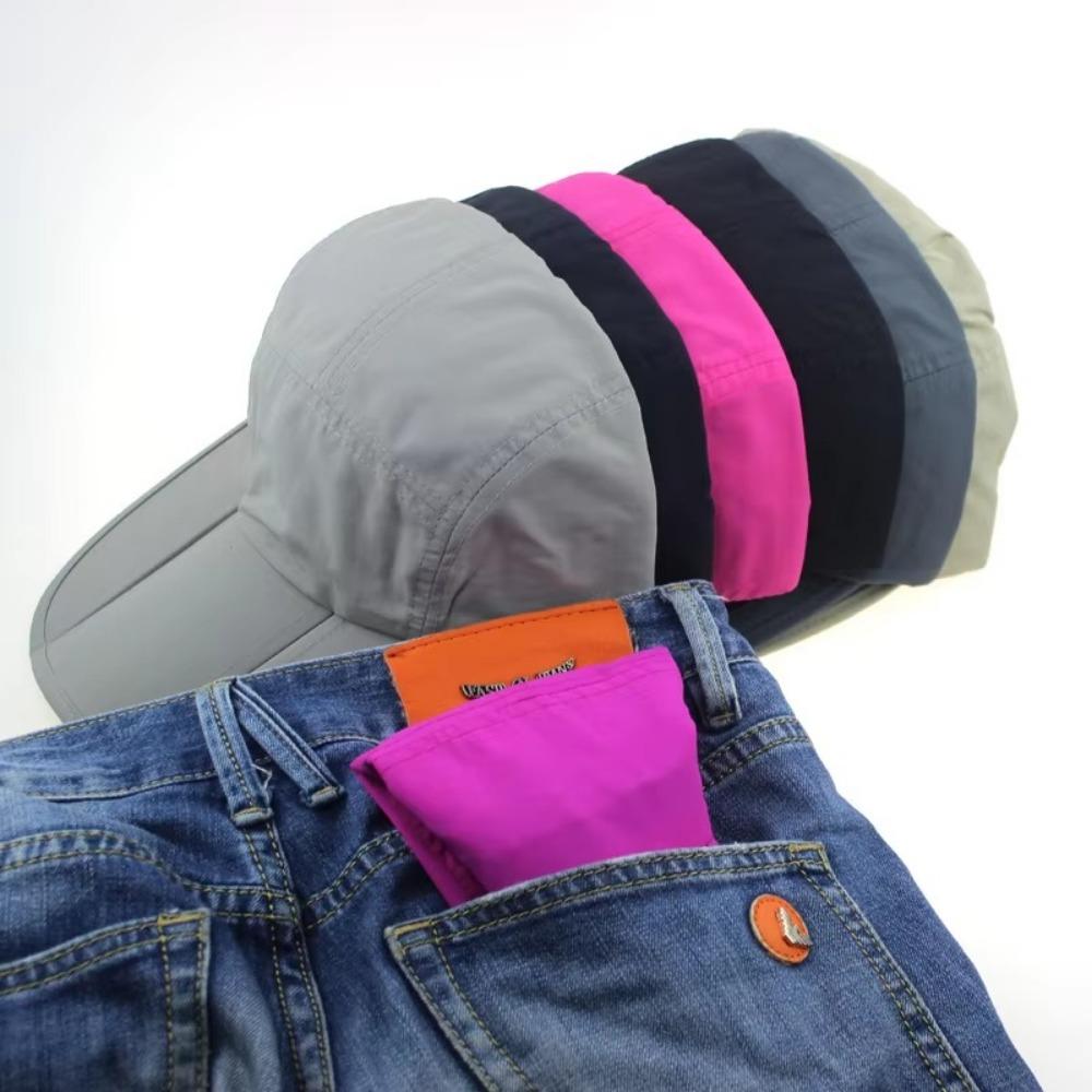 Waterproof Sun Protection Hat Folding Cycling Hiking Hat Outdoor Sport Baseball Cap  Women Men