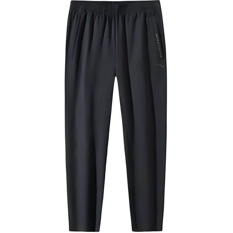 

Anta Casual Simple Solid Color Slim Fit Lace-Up Knitted Sports Pants Men bottoms 152447505S-3 S