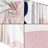 1 Set Bathroom Set With Shower Curtain And Rugs Non-Slip Bath Mat Toilet Lid Cover 12 Hooks Morandi Color 4-Piece Decor