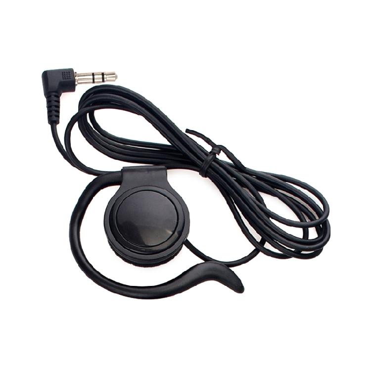 3.5mm Listen Only Earpiece Headset Earphone One-sided Ear-mounted Guide