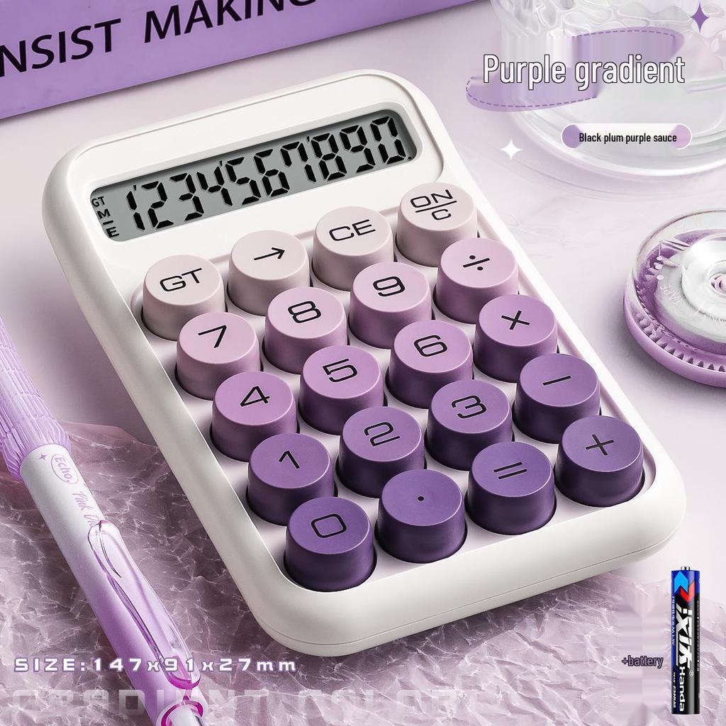 Gradient Multifunctional Calculator - Ideal for Office, Exams & Flexible Use