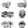 4 Pack 90 Degree 3D Hinge for Flap and Lid Folding Door Hinges Miter Hinge for Cupboard Doors Kitchen Furniture Invisible