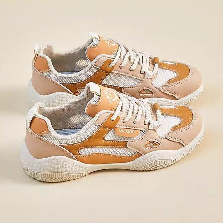 

Осенне-зимняя женская обувь, женские кроссовки, белые кроссовки, низкие, с круглым носком, на шнуровке, повседневная обувь 40 хаки