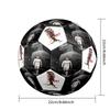 Abilità Acrobatica di Ronaldo Pallone da Calcio Taglia 5 Calcio Cucito a Macchina Allenamento e Partite Indoor/Outdoor Regalo Unico per gli Amanti del Calcio