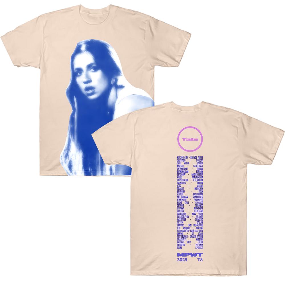 Miss Possessive Světové turné Foto tričko Tate Mcrae Grafická trička Trendy design Estetické oblečení Unisex Vysoce kvalitní bavlněný top